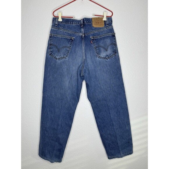 Vintage Levi's Mens 559 Jeans 2003 Red Tab Relaxed Straight Distressed 32x27 Y2K - Picture 2 of 16
